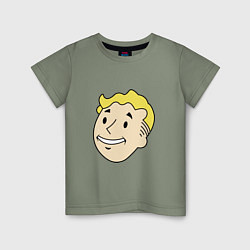 Детская футболка Vault boy head