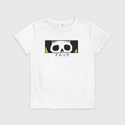 Футболка хлопковая детская Брук, цвет: белый