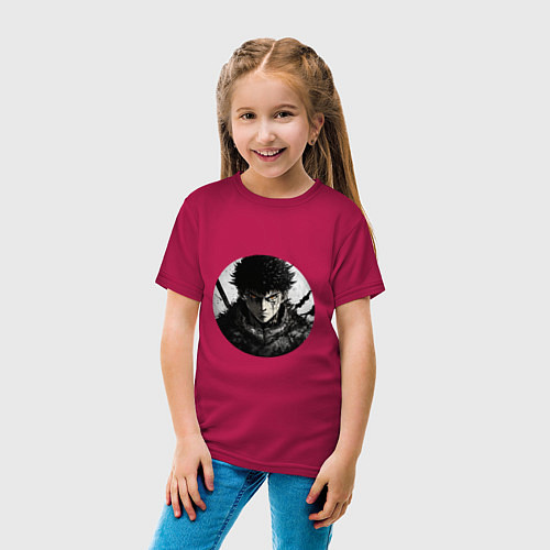Детская футболка Персонажа Гатс / Маджента – фото 4
