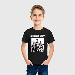 Футболка хлопковая детская Greed Day rock, цвет: черный — фото 2