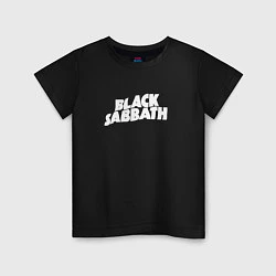 Футболка хлопковая детская Black Sabbath Paranoid, цвет: черный