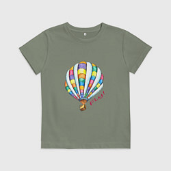 Детская футболка Яркий воздушный шар