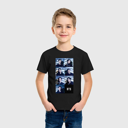 Детская футболка We are bulletproof BTS / Черный – фото 3