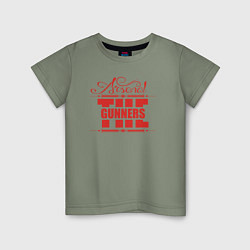 Детская футболка Arsenal - The gunners