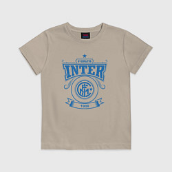 Футболка хлопковая детская Forza Inter, цвет: миндальный