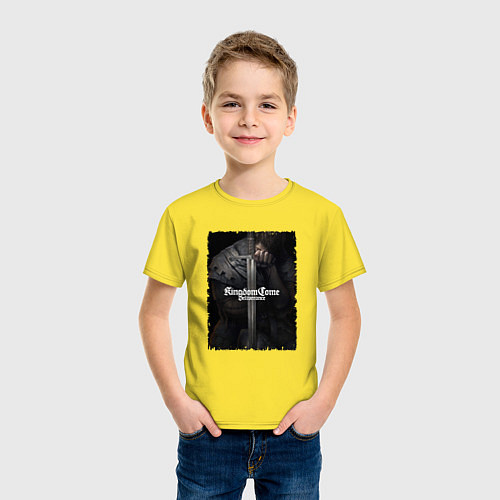 Детская футболка Генри склонил голову / Желтый – фото 3