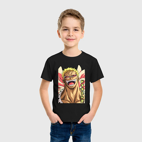 Детская футболка Дофламинго / Черный – фото 3