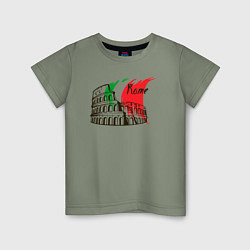 Детская футболка Рим Италия