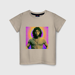 Детская футболка Jim Morrison Galo Glitch Art