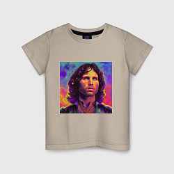 Детская футболка Jim Morrison Strange colors Art