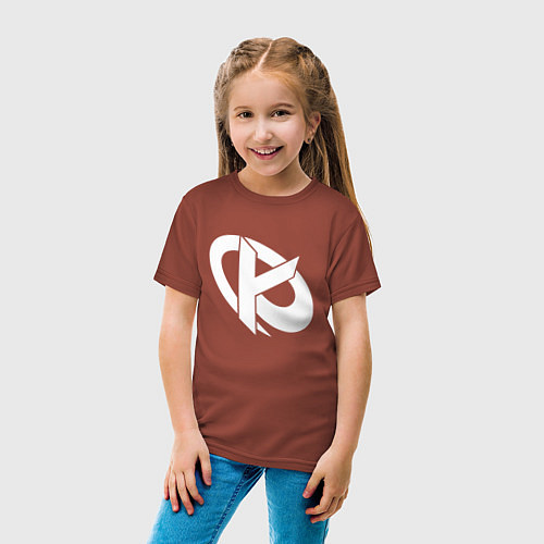 Детская футболка Karmine Corp / Кирпичный – фото 4