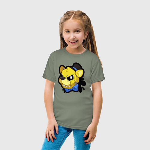 Детская футболка Золотой маленький Фредди / Авокадо – фото 4