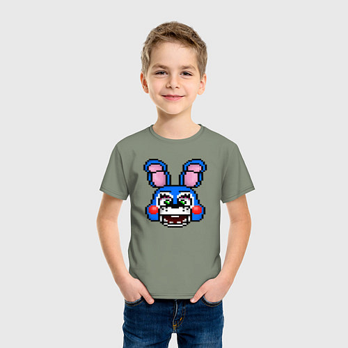 Детская футболка Пиксельный Той Бонни / Авокадо – фото 3