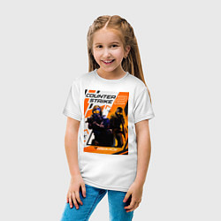 Футболка хлопковая детская КС 2 Азимов, цвет: белый — фото 2