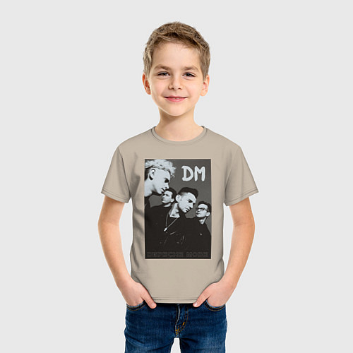 Детская футболка Depeche Mode 90 Violator / Миндальный – фото 3