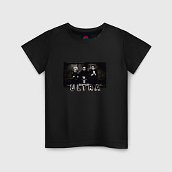 Футболка хлопковая детская Depeche Mode - Ultra, цвет: черный