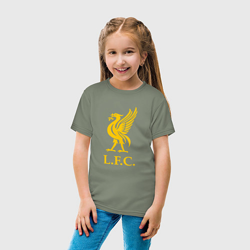 Детская футболка Liverpool sport fc / Авокадо – фото 4