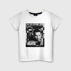 Футболка хлопковая детская Depeche Mode - Violation Band, цвет: белый