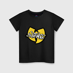 Детская футболка Wu tang - logo