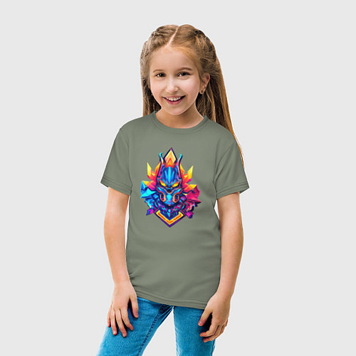 Детская футболка High voltage / Авокадо – фото 4