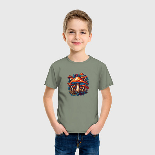 Детская футболка Сказочные грибы / Авокадо – фото 3