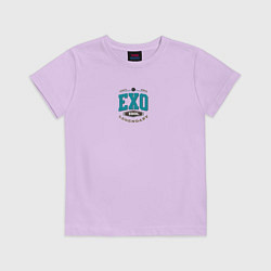 Футболка хлопковая детская EXO legendary, цвет: лаванда