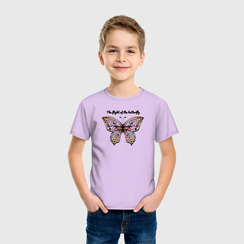 Детская футболка The flight of the butterfly / Лаванда – фото 3