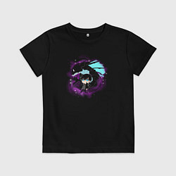 Футболка хлопковая детская Чиби Сон Джин Ву, цвет: черный