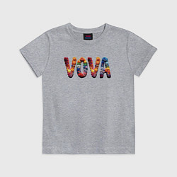 Футболка хлопковая детская Vova yarn art, цвет: меланж