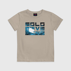 Футболка хлопковая детская Владыка Теней Джин Ву, цвет: миндальный