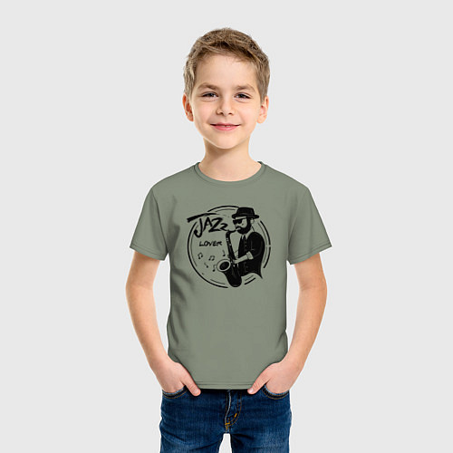 Детская футболка Jazz lover / Авокадо – фото 3