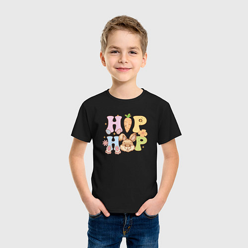 Детская футболка Хип-Хоп / Черный – фото 3