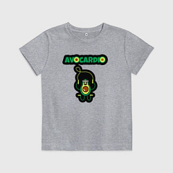 Футболка хлопковая детская Avocardio, цвет: меланж