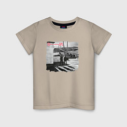 Футболка хлопковая детская Depeche Mode - Vladivostok fan club, цвет: миндальный