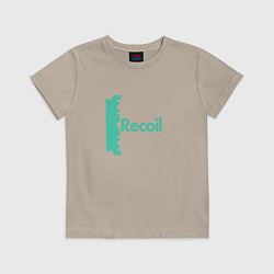 Футболка хлопковая детская Recoil - Alan from depeche mode project, цвет: миндальный