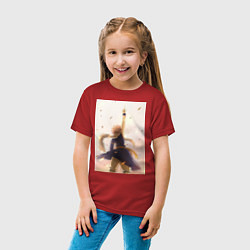 Футболка хлопковая детская Хвост Феи Нацу Драгнил, цвет: красный — фото 2