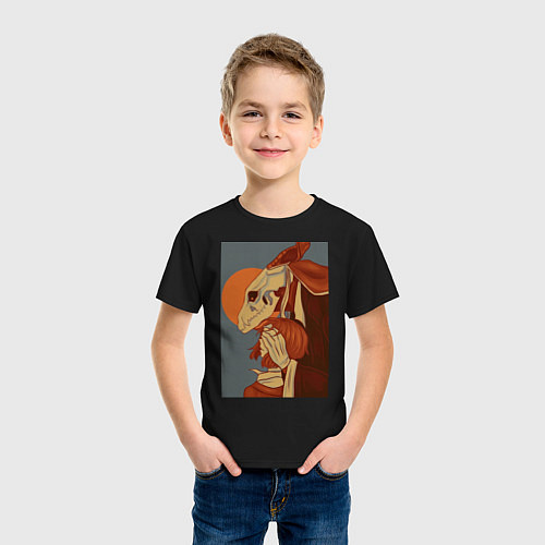 Детская футболка Невеста чародея Элиас Эйнсворт Могущественный чаро / Черный – фото 3