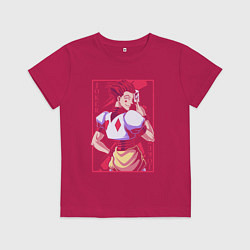 Футболка хлопковая детская Hunter x Hunter Hisoka Morow, цвет: маджента
