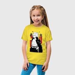Футболка хлопковая детская Токийские мстители Мандзиро, цвет: желтый — фото 2