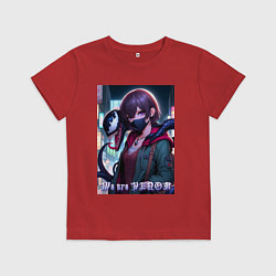 Футболка хлопковая детская We are Venom - meme, цвет: красный