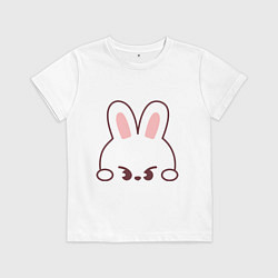 Футболка хлопковая детская Mischievous Leebit, цвет: белый