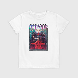 Футболка хлопковая детская Берсерк Время Приключений, цвет: белый