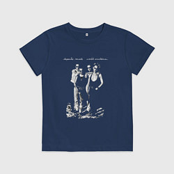 Футболка хлопковая детская Depeche Mode - World Violation Official Merch, цвет: тёмно-синий