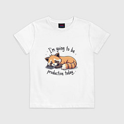 Детская футболка Очень ленивый нот