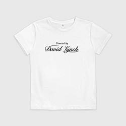 Футболка хлопковая детская Directed by David Lynch: Blue Velvet, цвет: белый