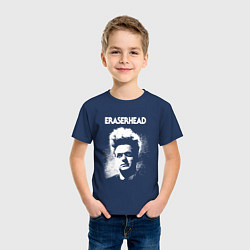 Футболка хлопковая детская Eraserhead, цвет: тёмно-синий — фото 2