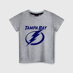 Футболка хлопковая детская HC Tampa Bay, цвет: меланж