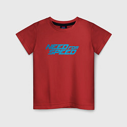 Футболка хлопковая детская Need for speed, цвет: красный