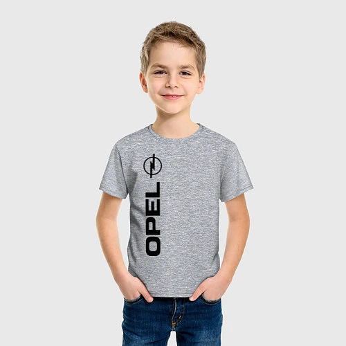 Детская футболка OPEL / Меланж – фото 3