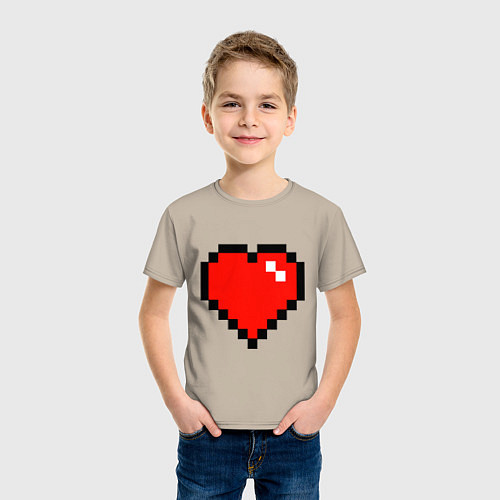 Детская футболка Minecraft Lover / Миндальный – фото 3